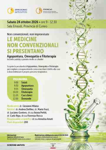 LE MEDICINE NON CONVENZIONALI SI PRESENTANO Agopuntura, Omeopatia e Fitoterapia